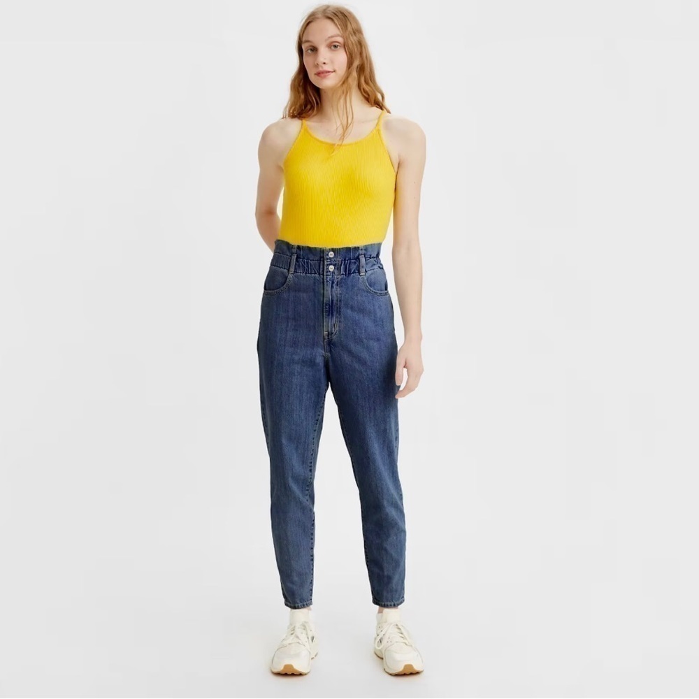Levi’s - 80's High rise paperbag tapper jeans